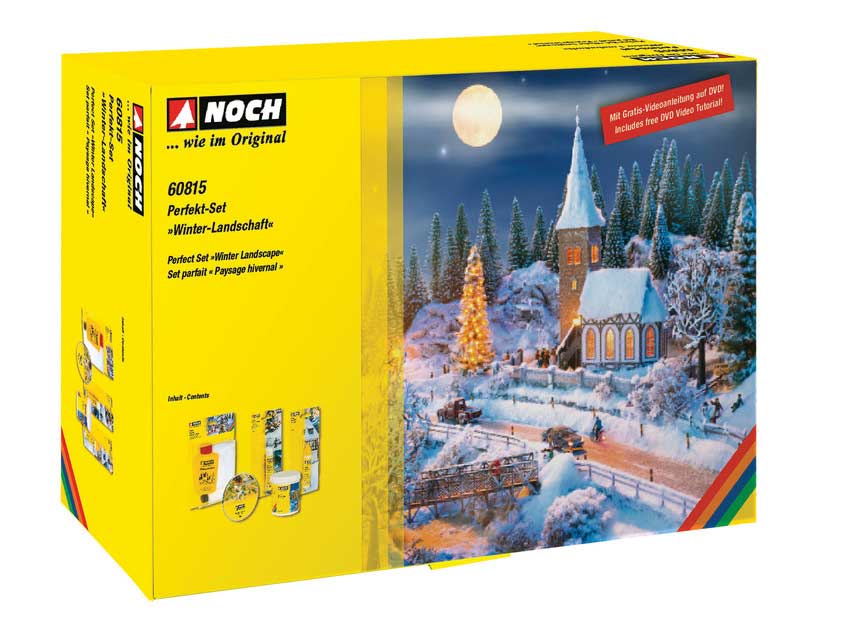 Winter Snow Scenery Set with How-To Video DVD