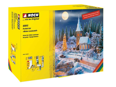Winter Snow Scenery Set with How-To Video DVD