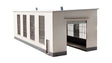 Herdorf Engine Shed -- Laser-Cut Kit - 5 x 2-1/4 x 1-3/8"  12.7 x 5.7 x 3.5cm-1