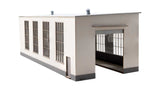 Herdorf Engine Shed -- Laser-Cut Kit - 5 x 2-1/4 x 1-3/8"  12.7 x 5.7 x 3.5cm-1