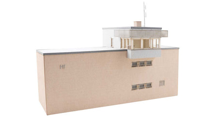 Nidderau Signal Tower -- Laser-Cut Kit - 4-13/16 x 2-5/16 x 2-11/16"  12.2 x 5.9 x 6.8cm-2