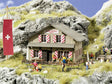 Grosser Mythen Mountain Restaurant -- Laser-Cut Kit - 2-1/2 x 2-5/16 x 1-11/16"  6.3 x 5.9 x 4.3cm