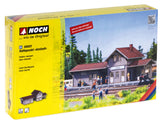 Amtzell Train Station -- Laser-Cut Card Kit - 8-5/8 x 3-3/ x 3-1/8"  21.9 x 8.6 x 8cm-4