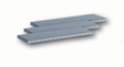 Universal Platform -- Kit - 10-11/16 x 3-1/4 x 7/16"  27.1 x 8.3 x 1.1cm pkg(3)