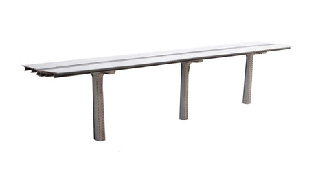 Platform Roof (Butterfly Shelter) -- Laser-Cut Kit - 10-5/8 x 3-3/8 x 2-1/4"  27 x 8.6 x 5.7cm-1