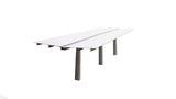 Platform Roof (Butterfly Shelter) -- Laser-Cut Kit - 10-5/8 x 3-3/8 x 2-1/4"  27 x 8.6 x 5.7cm-2