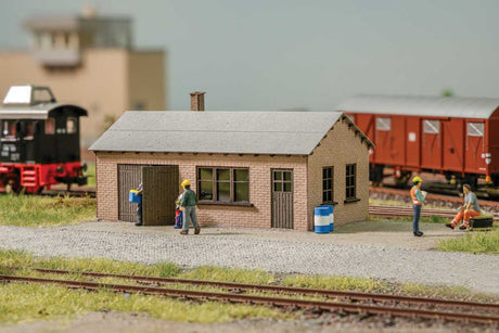 Garden Shed -- Laser-Cut Kit - 4-1/8 x 2-1/4 x 1-15/16"  10.5 x 5.7 x 4.9cm-2
