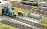 Diesel Fueling Station -- Laser-Cut Kit - 6-1/2 x 4-3/4 x 1-5/16"  16.6 x 12 x 3.3cm-2
