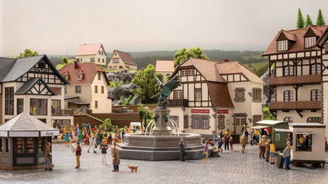 Valkyrie City Fountain -- Kit - 3-15/16 x 3-15/16 x 2-15/16" 10 x 10 x 7.5m