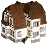 Hauser-Buhler Winery & Servants' House -- Laser-Cut Kit - Winery: 5-13/16 x 5-3/8 x 5-1/8"  14.8 x 13.7 x 3cm-2