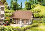 Hauser-Buhler Winery & Servants' House -- Laser-Cut Kit - Winery: 5-13/16 x 5-3/8 x 5-1/8"  14.8 x 13.7 x 3cm-4