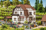 Hauser-Buhler Winery & Servants' House -- Laser-Cut Kit - Winery: 5-13/16 x 5-3/8 x 5-1/8"  14.8 x 13.7 x 3cm-5