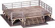 Festival Stage Platform w/German Band & Micro Sound Unit -- Laser-Cut Kit - 3-9/16 x 3-1/4 x 1"  9 x 8.3 x 2.6cm