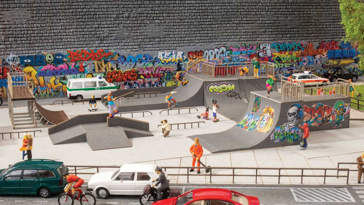 Skatepark Motorized Micro-Motion -- Laser-Cut Kit with Motor