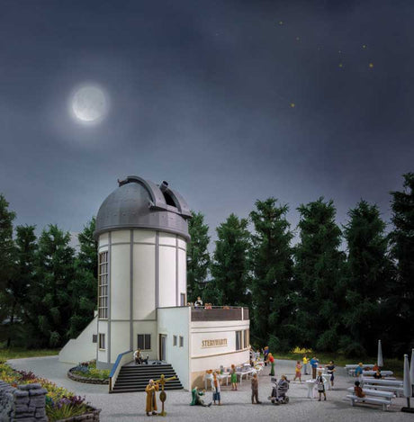 Observatory with Motorized Dome and Telescope - Micro-Motion -- Kit - 10-1/4 x 8-3/16 x 8-3/16"  26 x 20.8 x 20.7cm-3