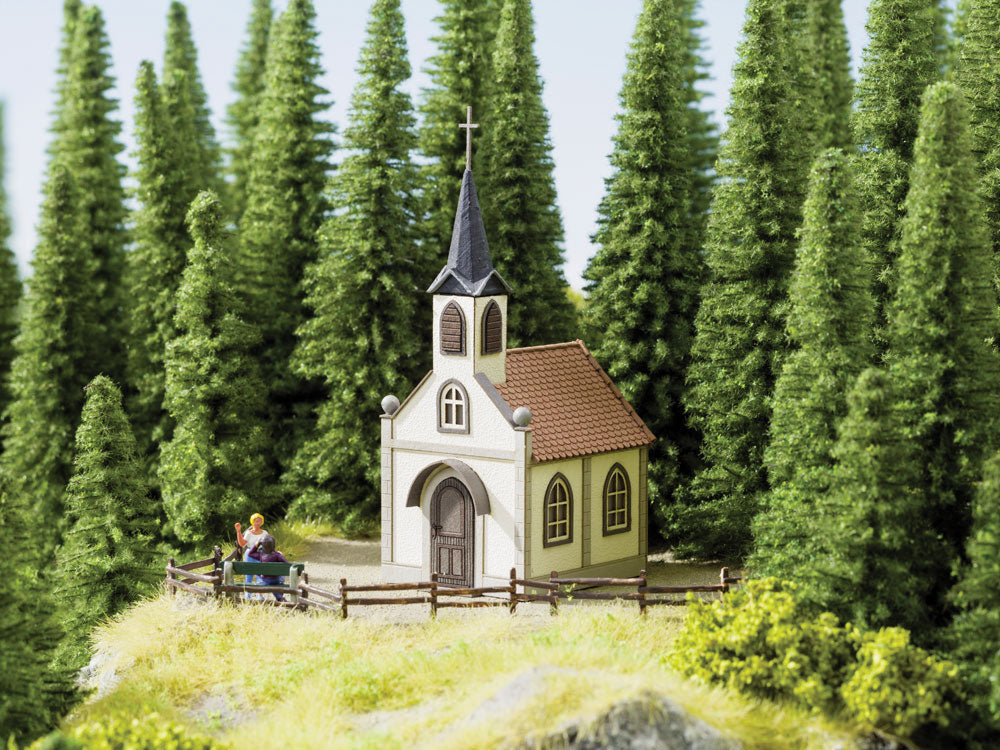 St. Nepomuk Chapel -- Laser-Cut Cardstock Kit - 2-1/2 x 1-3/4 x 3-3/4"  6.4 x 4.5 x 9.6cm