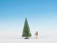 Fir Tree -- 9-13/16"  25cm Tall
