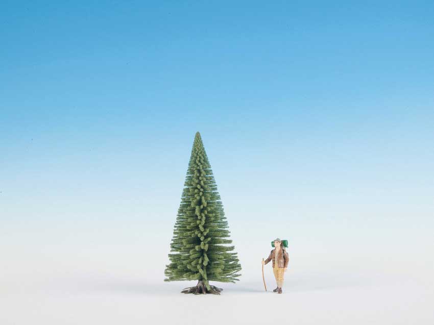 Fir Tree -- 9-13/16"  25cm Tall