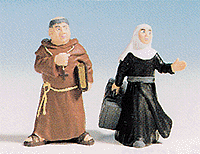 Pedestrians -- Monk & Nun