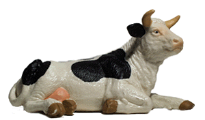 Animals -- Cow Lying Down