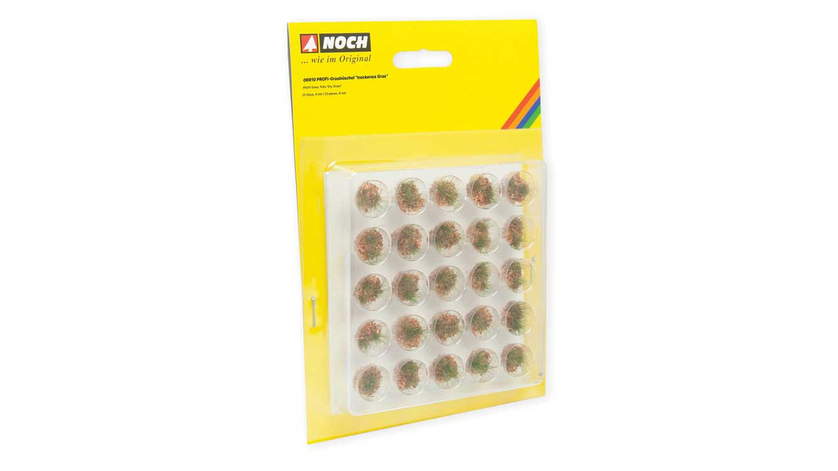 Dry Grass Tufts - Profi -- pkg(25) 1/4"  .6cm-2