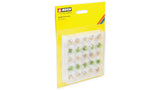 Stony Grass Tufts - Profi -- White and Beige Stones pkg(25) 1/4"  .6cm-2
