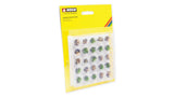 Stony Grass Tufts - Profi -- Gray Stones pkg(25) 1/4"  .6cm-2