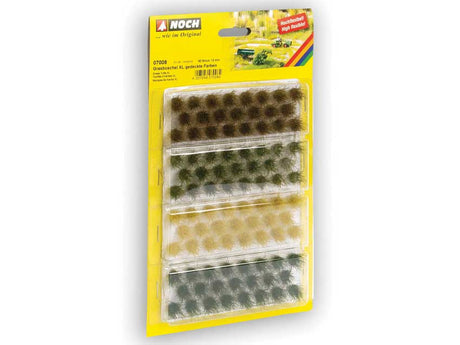 Grass Tufts -- Muted Colors 1/4"  6mm Fibers pkg(104)-1