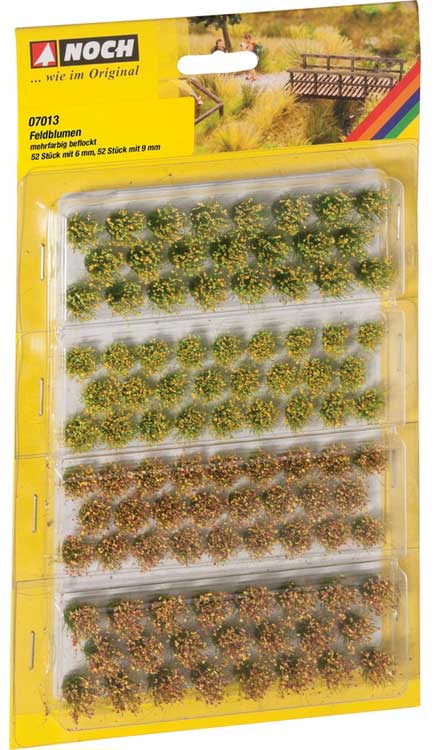 Grass Tufts -- Field Plants 52 1/4" 6mm and 52 3/8" 9mm Fiber Tufts