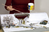 Snow Flocking Starter Set -- Puffer Bottle, 7/8oz  25g Snowflakes & 1.7oz  50mL Glue-4