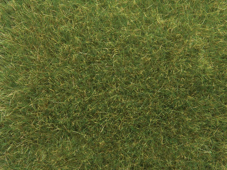 Static Wild Grass - 1-3/4oz 50g; Long Fibers - 3/8" .9cm -- Medium Green