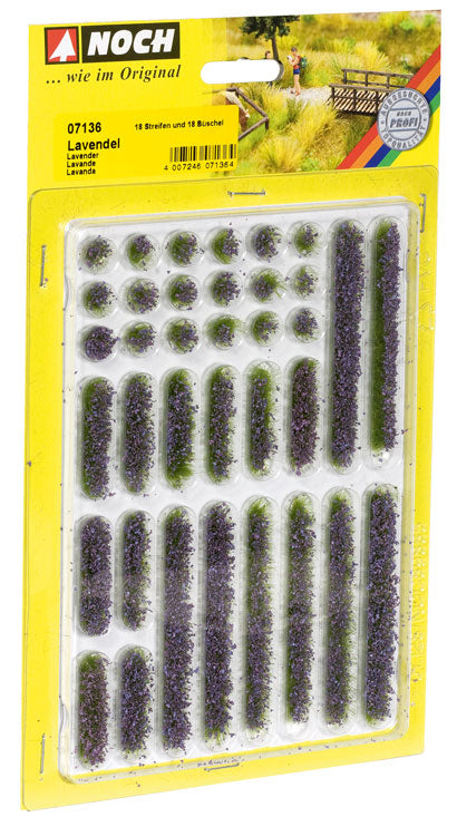 Lavender Tufts -- Strips & Tufts pkg(36)-2