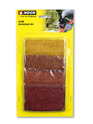 Autumn Leaf Foliage Set -- Yellow, Red, Red/Brown, Orange/Brown