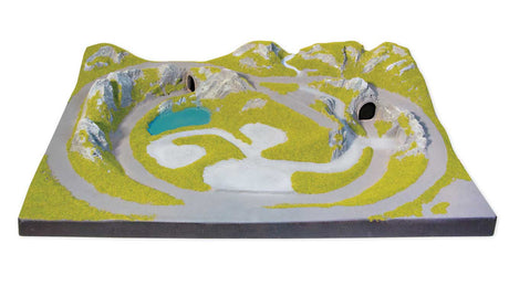 Fussen Hard-Foam Layout Base -- 75.5 x 51 x 13cm - Designed for Europen Track Systems w/Sharp Curves