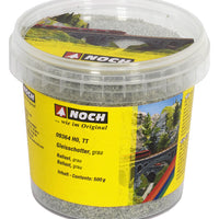 Track Ballast -- Gray 17-5/8oz  500g Plastic Tub