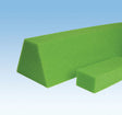 Foam Rubber Single-Track Ramp -- 3.5% Grade, 53-1/8"  135cm Long