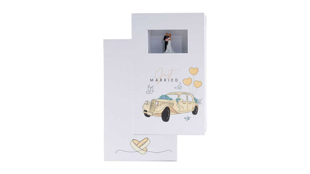 Wedding Gift Box -- Decorative Box with Couple Figures-1