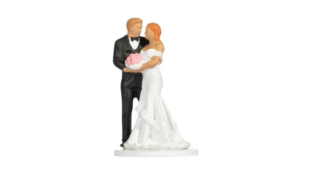Wedding Gift Box -- Decorative Box with Couple Figures-2