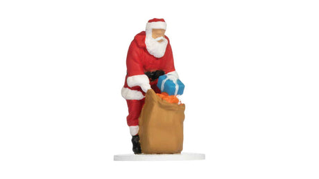 Christmas Gift Box -- Decorative Box with Santa & Gift Sack-2