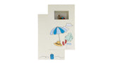 Vacation Gift Box -- Decorative Box with Lady on Chaise Lounge Figure-1