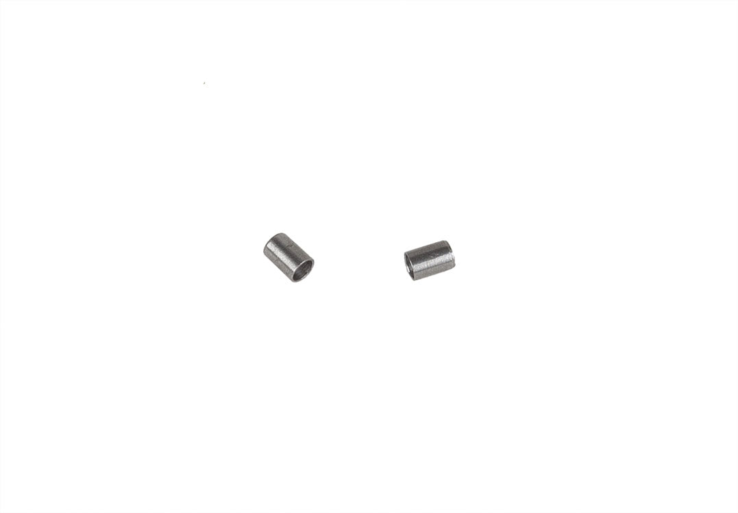 Precision Miniature Shaft Adapter-Reducer Bushings -- 2.0mm ID x 2.4mm OD x 3.0mm L, Steel pkg(2)