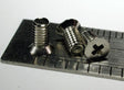 Nickel-Plated Flat Head Metric Screws -- 2.6 x .45 x 5mm