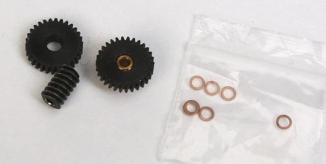 MDC Loco Regear Kit -- 45:1 for Small Motor, 2.0mm Shaft