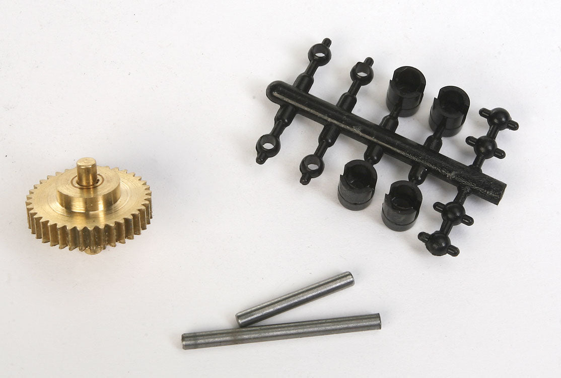 Partial Re-Gear Kit for MDC Loco -- Gear Upgrade Kit - Bull Gear