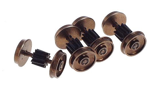 ROCO/Atlas GP38-2 Nickel Silver Wheelsets -- 40"/110
