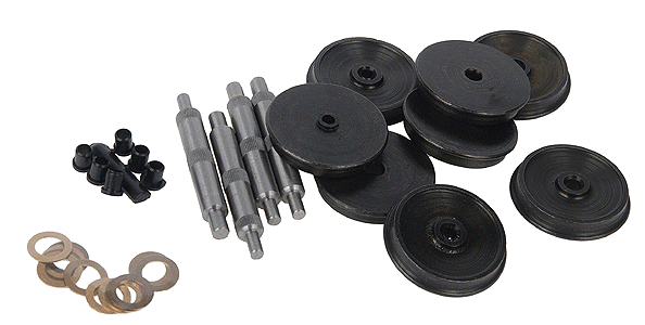 3-Rail - 4-Axle Conversion Kit to 2-Rail; For MTH, Lionel, Weaver (China) Et -- 40"/145