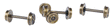 Flush Axle Nickel-Silver Wheelset -- 28"/110