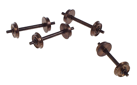 Shoulder Axle Nickel-Silver Wheelset -- 26"/88