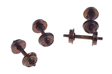 HOn3 Shoulder Axle Nickel-Silver Wheelset -- 24"/88