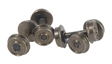 HOn3 Flush Axle Nickel-Silver Wheelset -- 24"/88